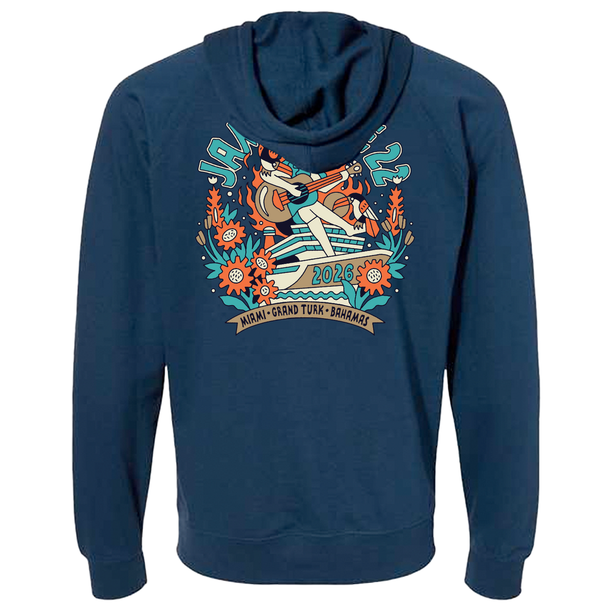 Jam Cruise 22 Synesthesia Zip Hoodie – Cloud 9 Adventures Store