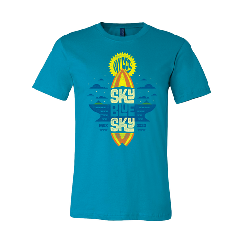 Sky Blue Sky 2022 Surfboard T-Shirt