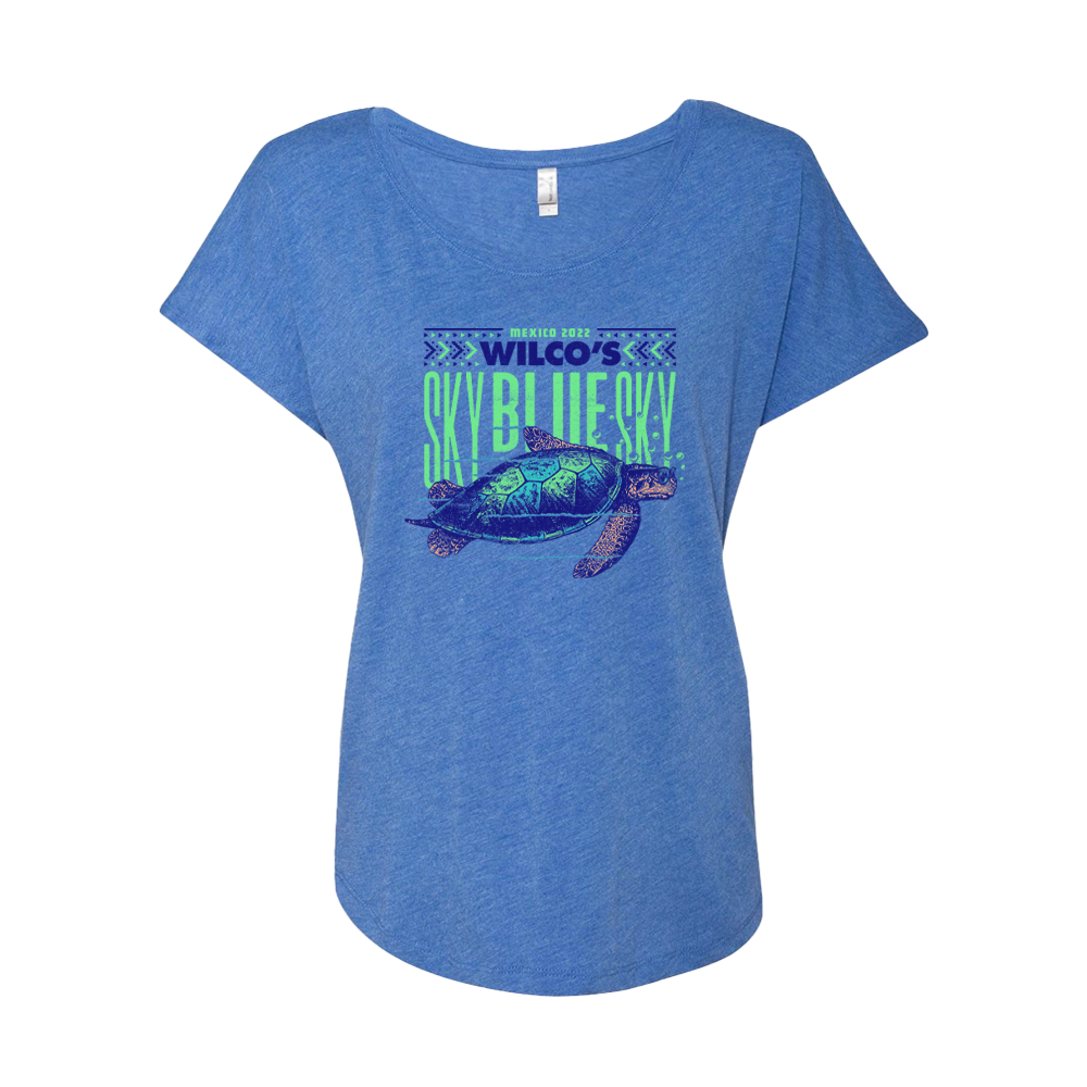 Sky Blue Sky 2022 Turtle Women's Cut T-Shirt