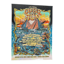 Closer to the Sun 2026 Mermaid Foil Poster