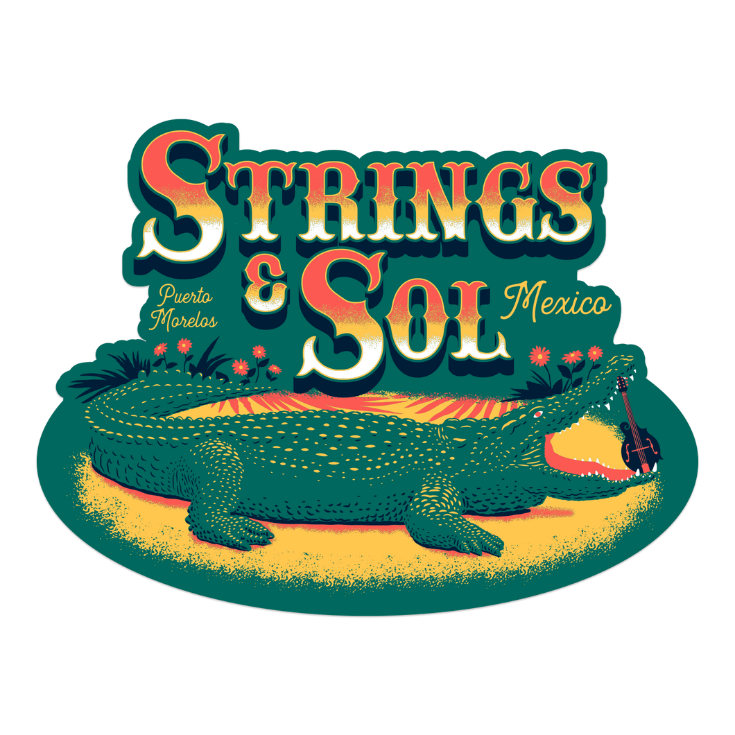 Strings & Sol 2025 Event Sticker