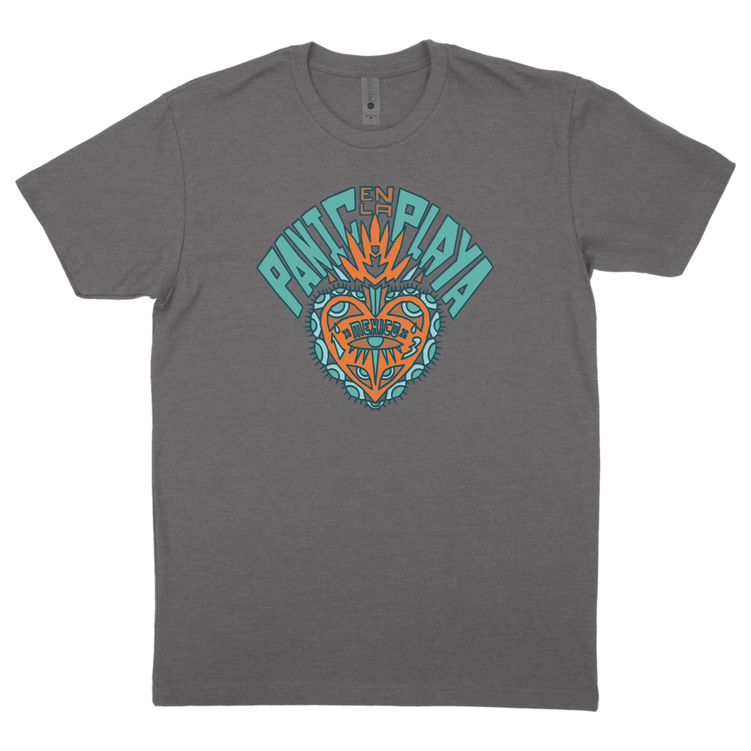 Panic en la Playa Trece Corazon Unisex T-Shirt