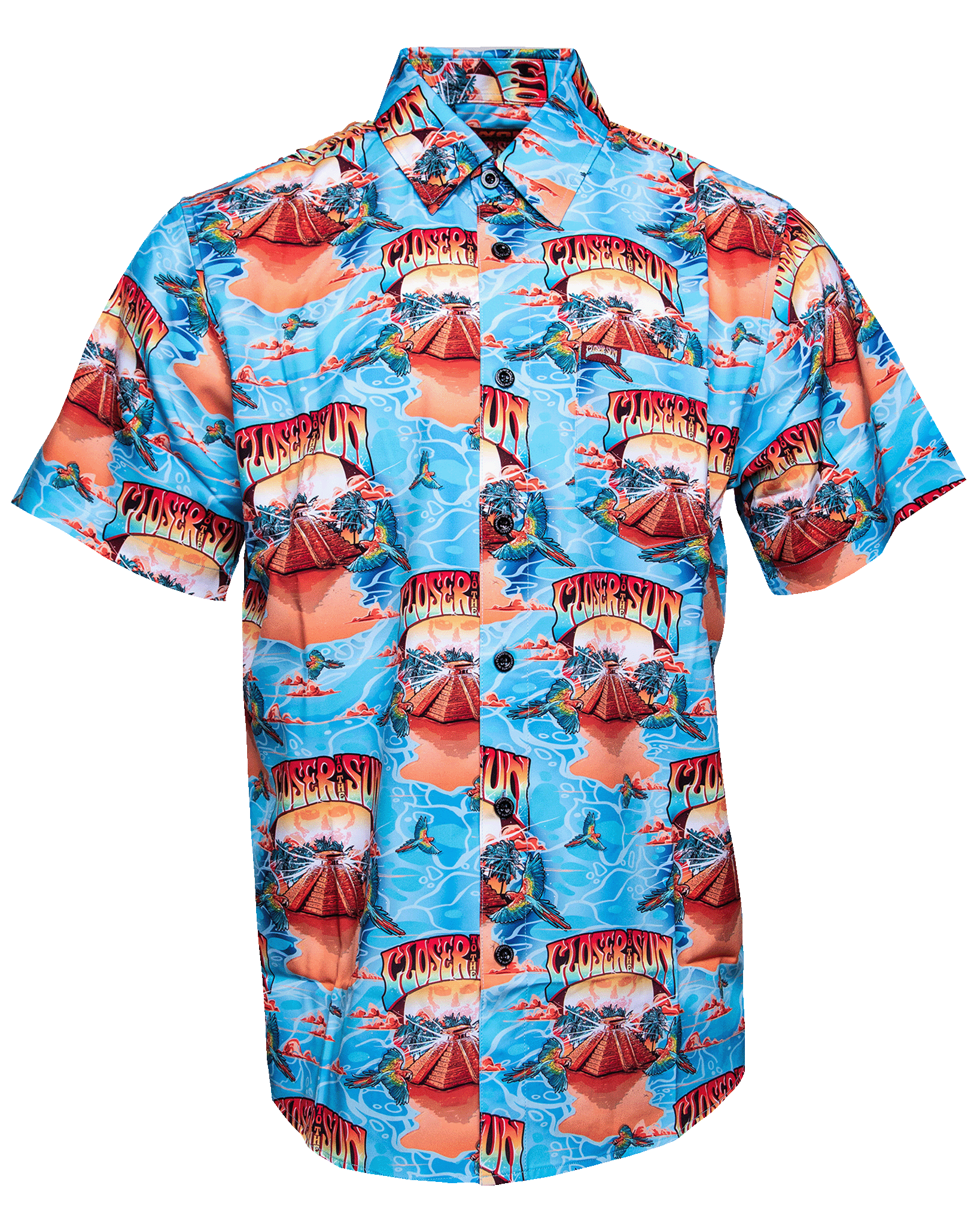 トップス nagonstans 2024SS ballon hem shirts Closer to the Sun 2024 Dixxon Party Shirt - Light Blue – Cloud 9