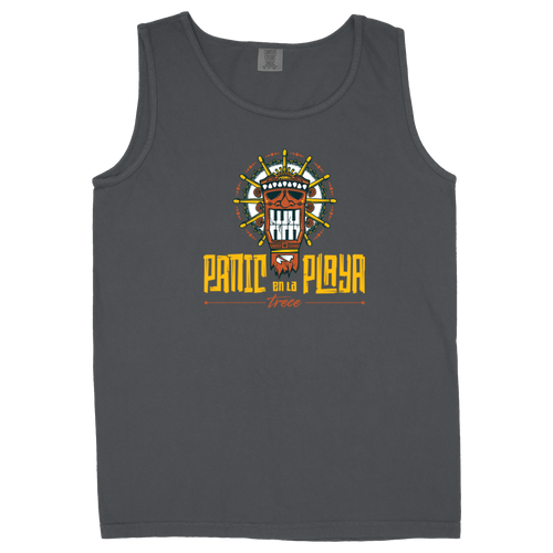 Panic en la Playa Trece Drumhead Unisex Tank