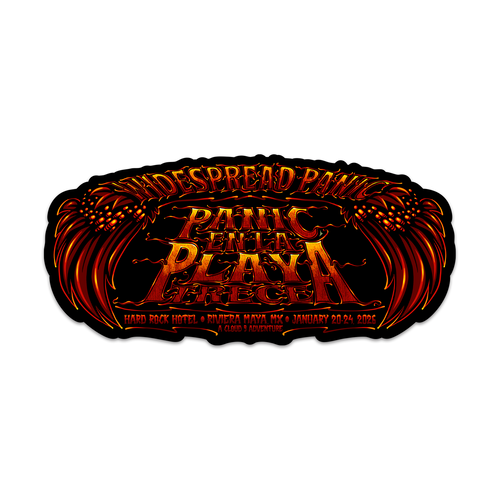 Panic en la Playa Trece Event Sticker