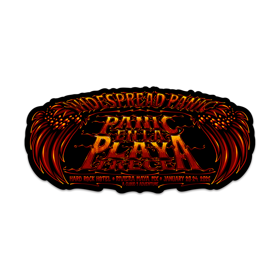 Panic en la Playa Trece Event Sticker