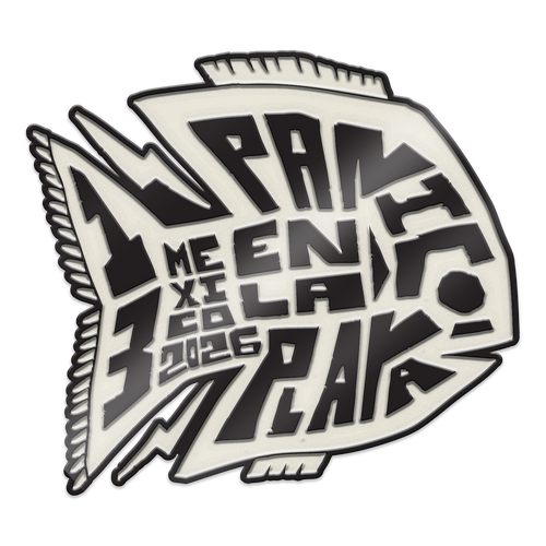 Panic en la Playa Trece Fishwater Pin