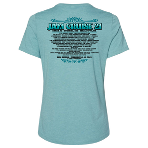 Jam Cruise 21 Jeff Wood Women's Lineup Tee