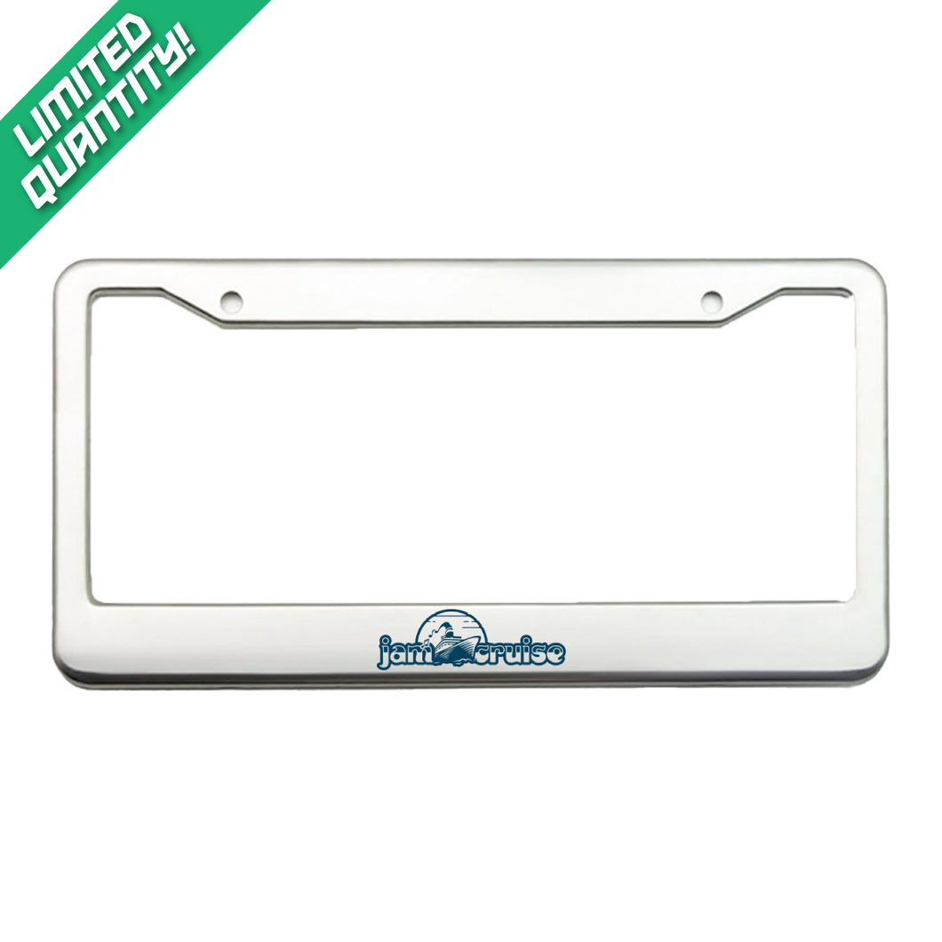 Jam Cruise 21 Metal License Plate Frame