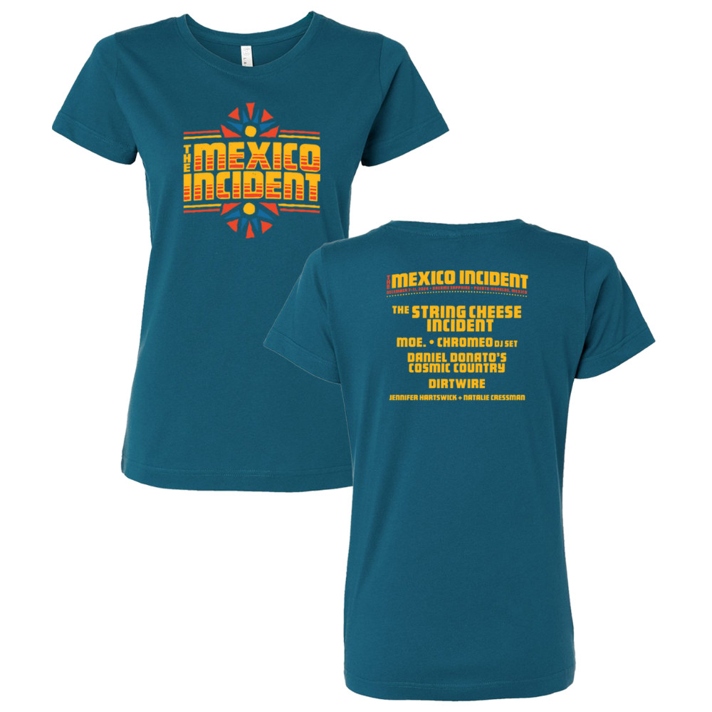 The Mexico Incident 2024 Lineup Women's Tee