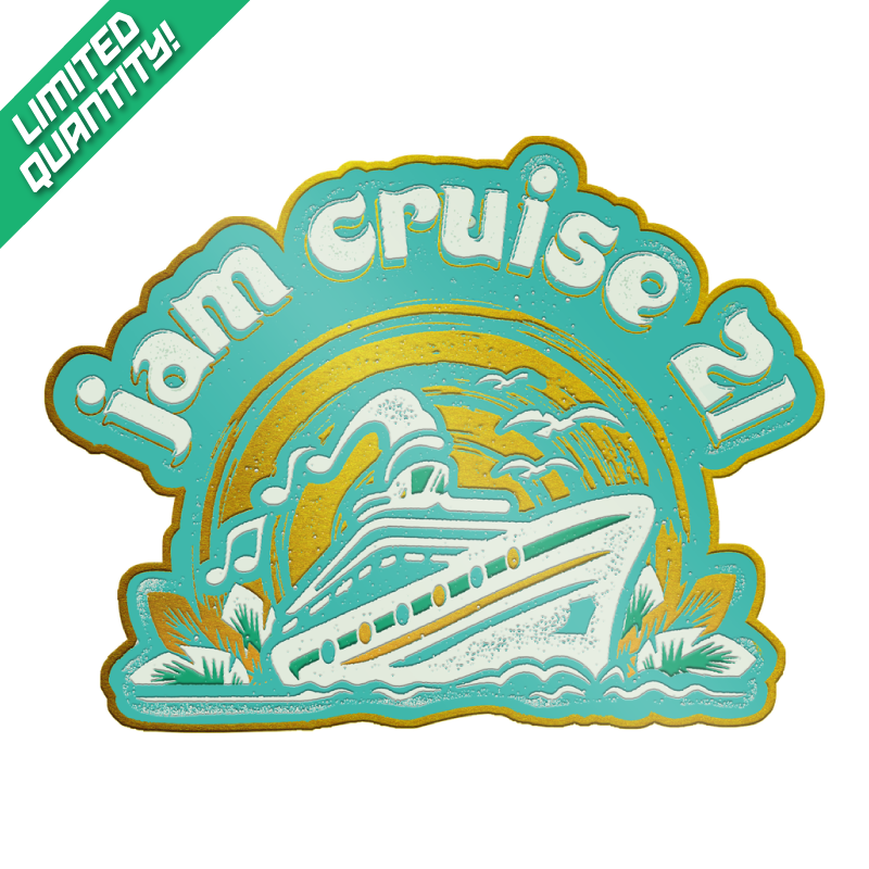 Jam Cruise 21 Logo Glow Pin