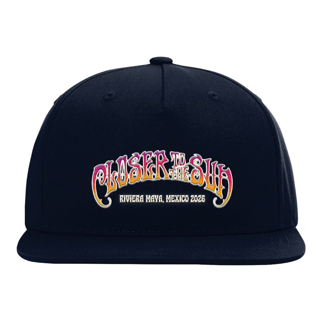 Closer to the Sun 2026 Logo Flatbrim Snapback