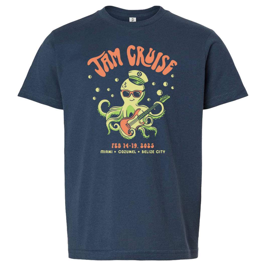 Jam Cruise 21 Octopus Youth Tee