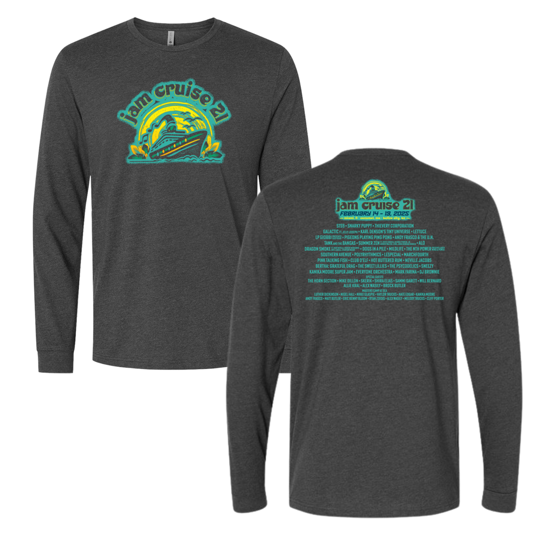 Jam Cruise 21 Logo Line Unisex Long Sleeve