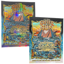 Closer to the Sun 2026 Mermaid Foil Poster