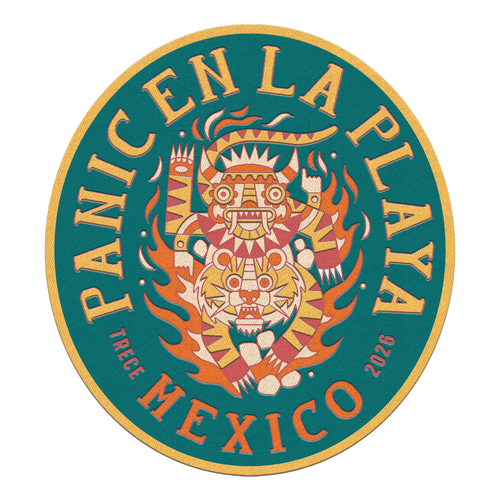 Panic en la Playa Trece Rhythm Patch