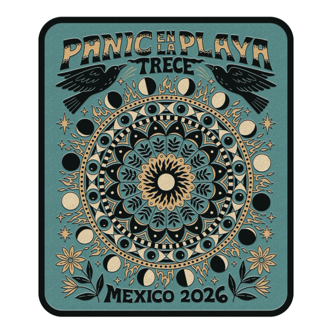 Panic en la Playa Trece Superstition Patch