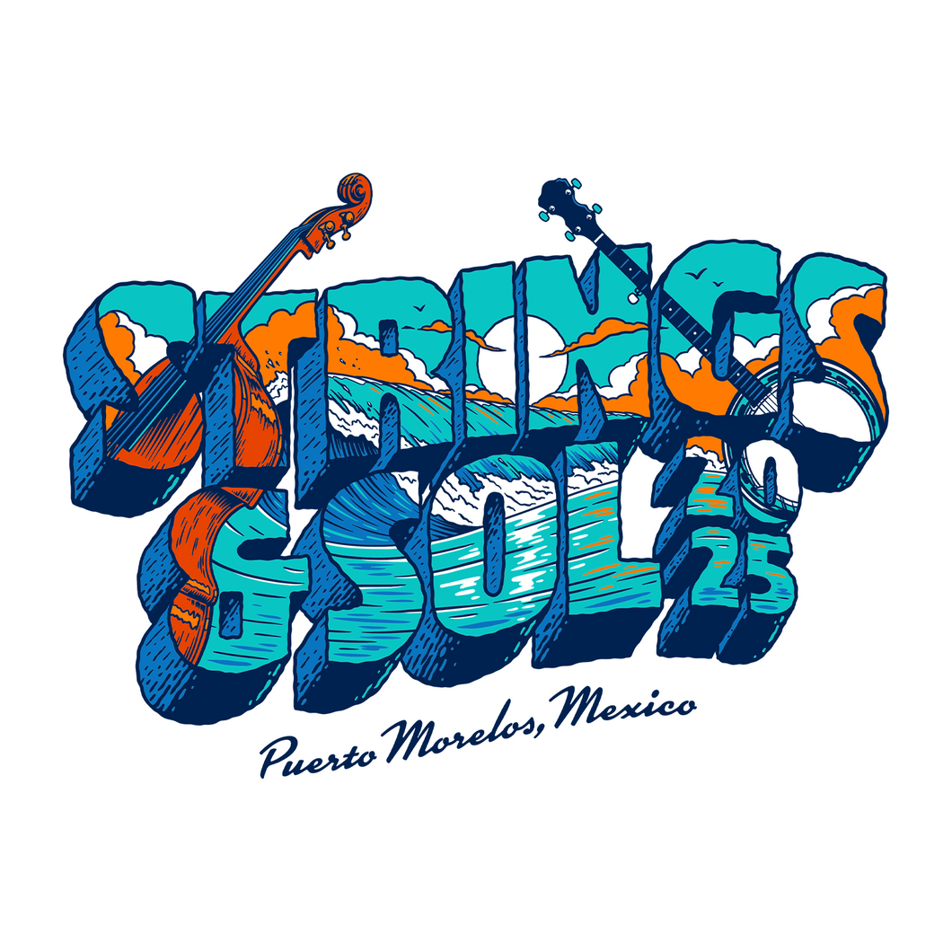 Strings & Sol 2025 Postcard Sticker