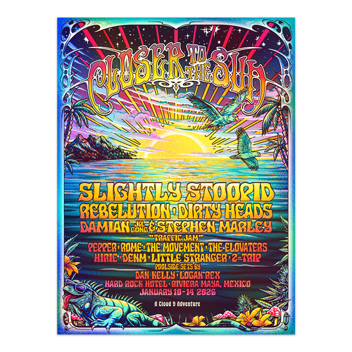 Closer to the Sun 2026 Foil Poster