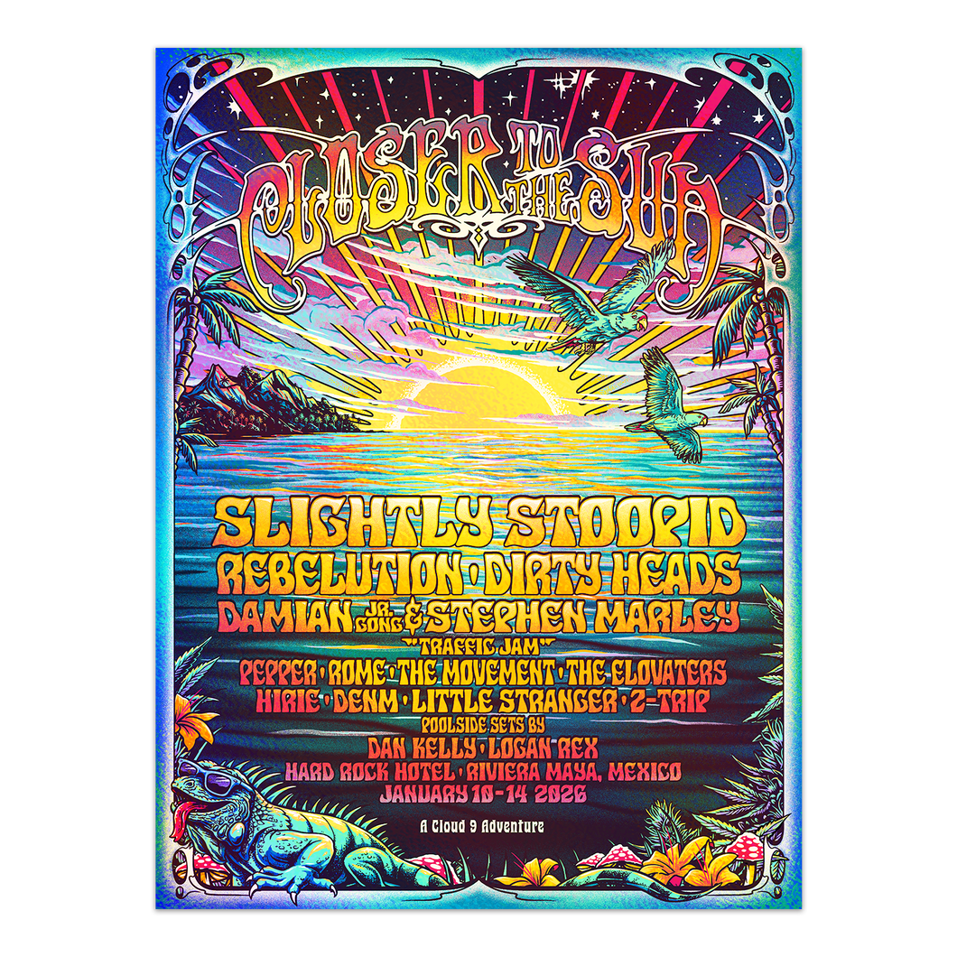 Closer to the Sun 2026 Foil Poster