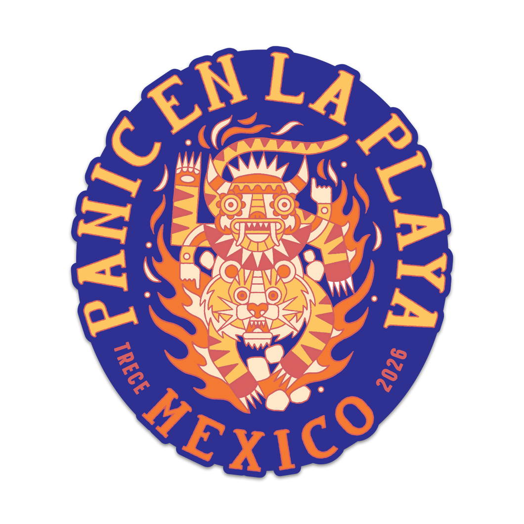 Panic en la Playa Trece Rhythm Sticker