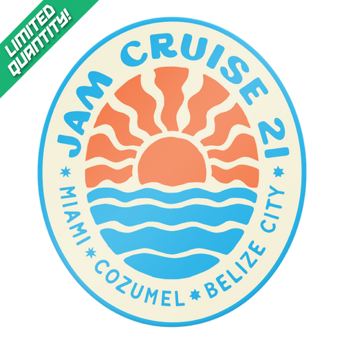 Jam Cruise 21 Sunset Pin