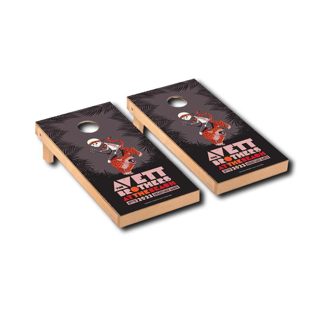 At the Beach 2022 Cornhole Boards (Includes Shipping)