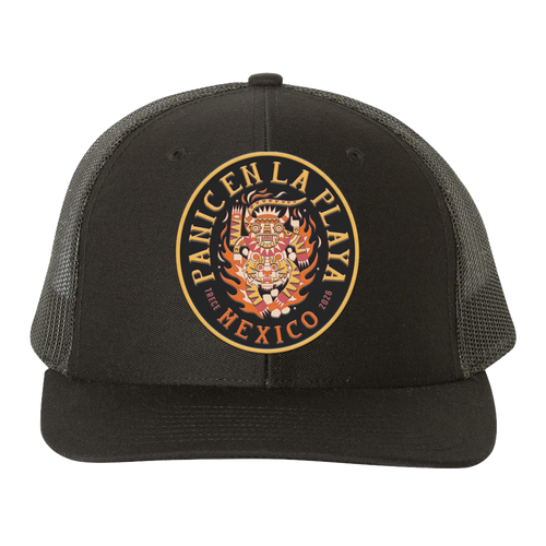 Panic en la Playa Trece Patch Trucker Hat
