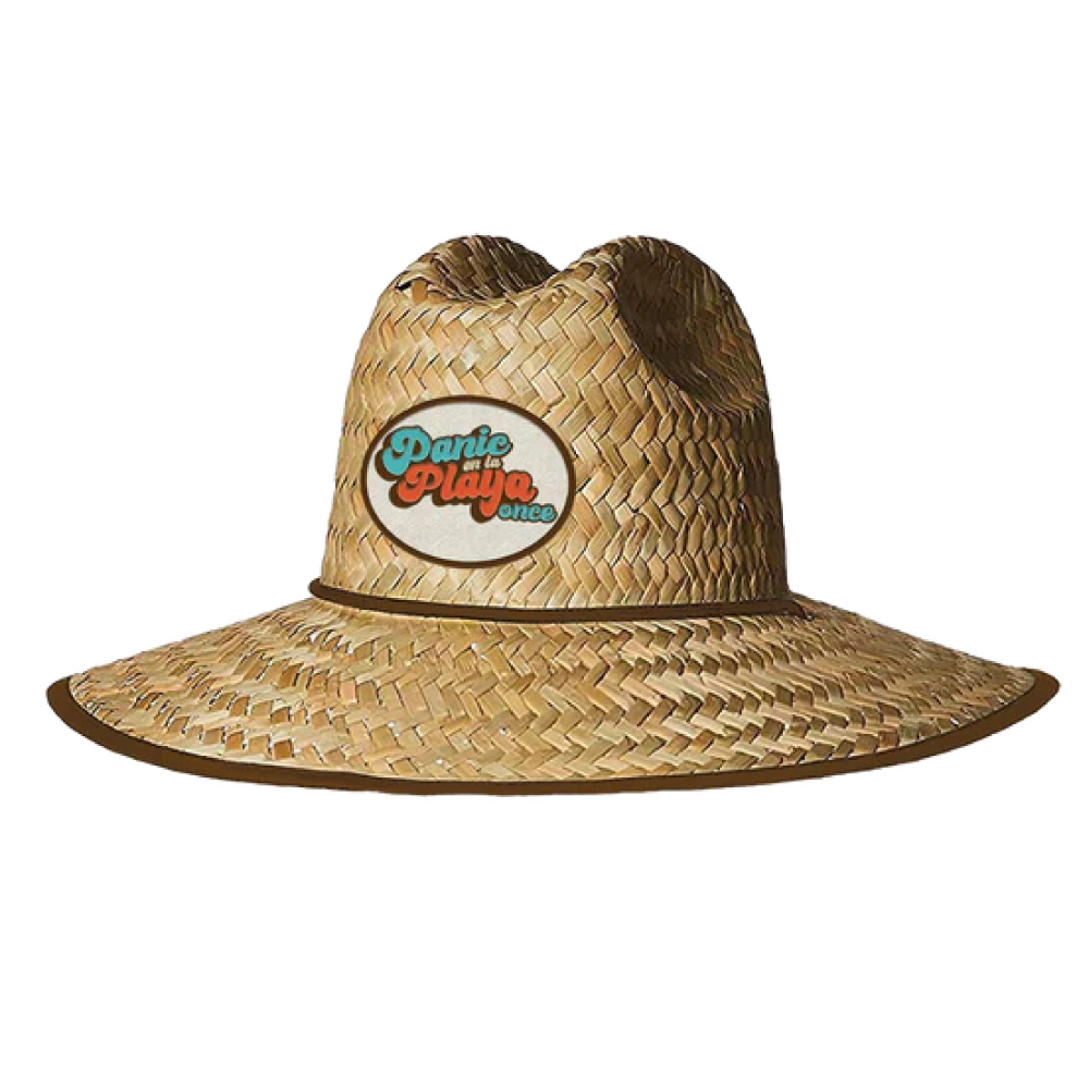 Panic En La Playa Once Straw Hat