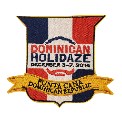 Dominican Holidaze 2014 Crest Patch (Includes Shipping)