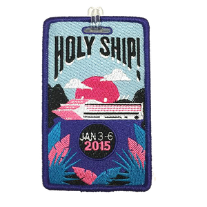 Holy Ship! Jan 2015 Luggage Tag (Includes Shipping)