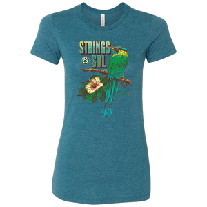 Strings & Sol 2021 Women's Cut Bird of Paradise T-Shirt