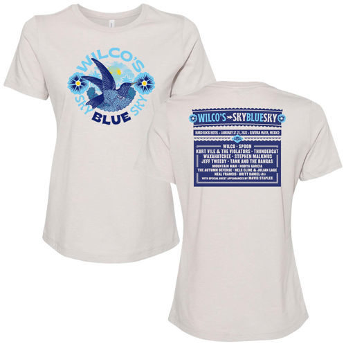 Sky Blue Sky 2022 Hummingbird Women's Cut T-Shirt