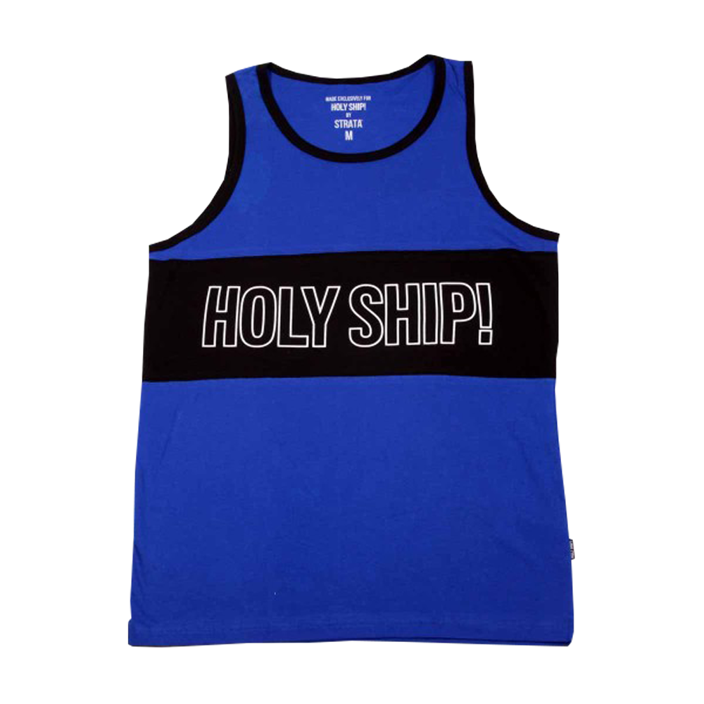 Holy Ship! Blue Logo Tank