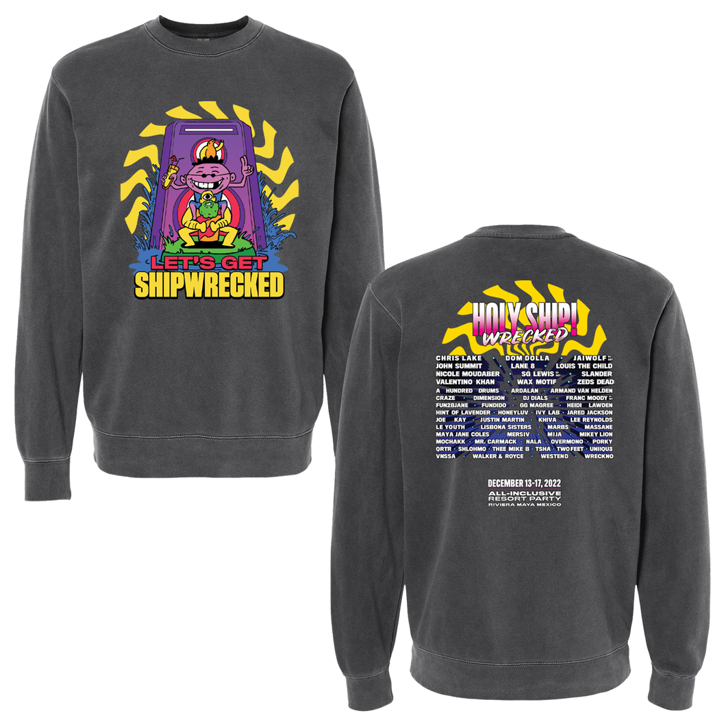 Holy Ship! Wrecked 2022 Shipwrecked Lineup Unisex Pullover
