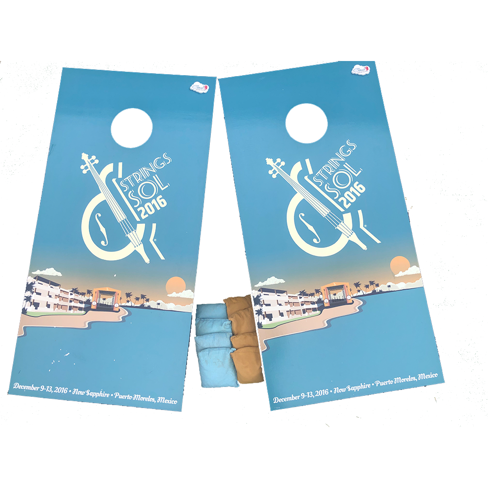 Strings & Sol 2016 Cornhole Boards (Includes Shipping)