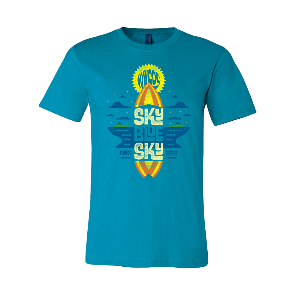 Sky Blue Sky 2022 Surfboard T-Shirt
