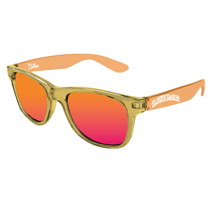Closer to the Sun 2022 Stay Up Movement Wayfarer Polarized Sunglasses - Orange