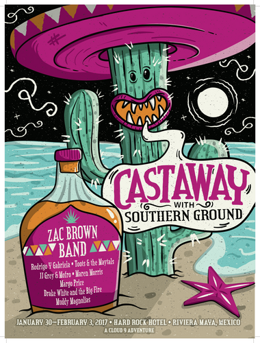 Castaway with Southern Ground 2017 Poster