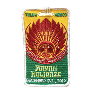 Mayan Holidaze Dec. 2012 Luggage Tag (Includes Shipping)