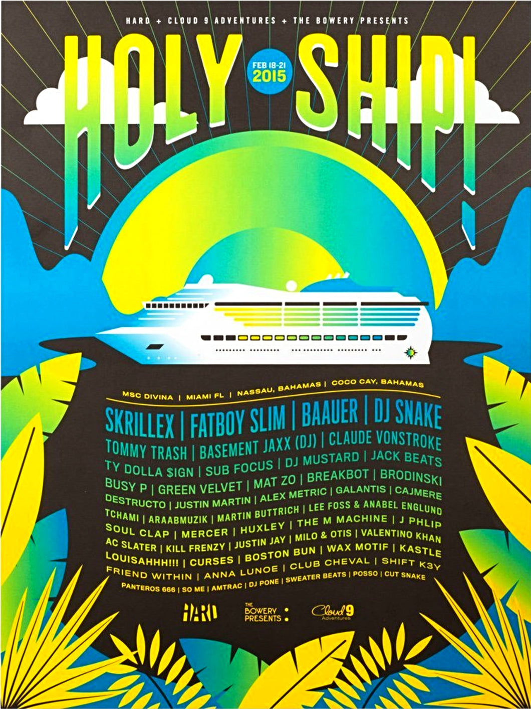 Holy Ship! Feb. 2015 Poster