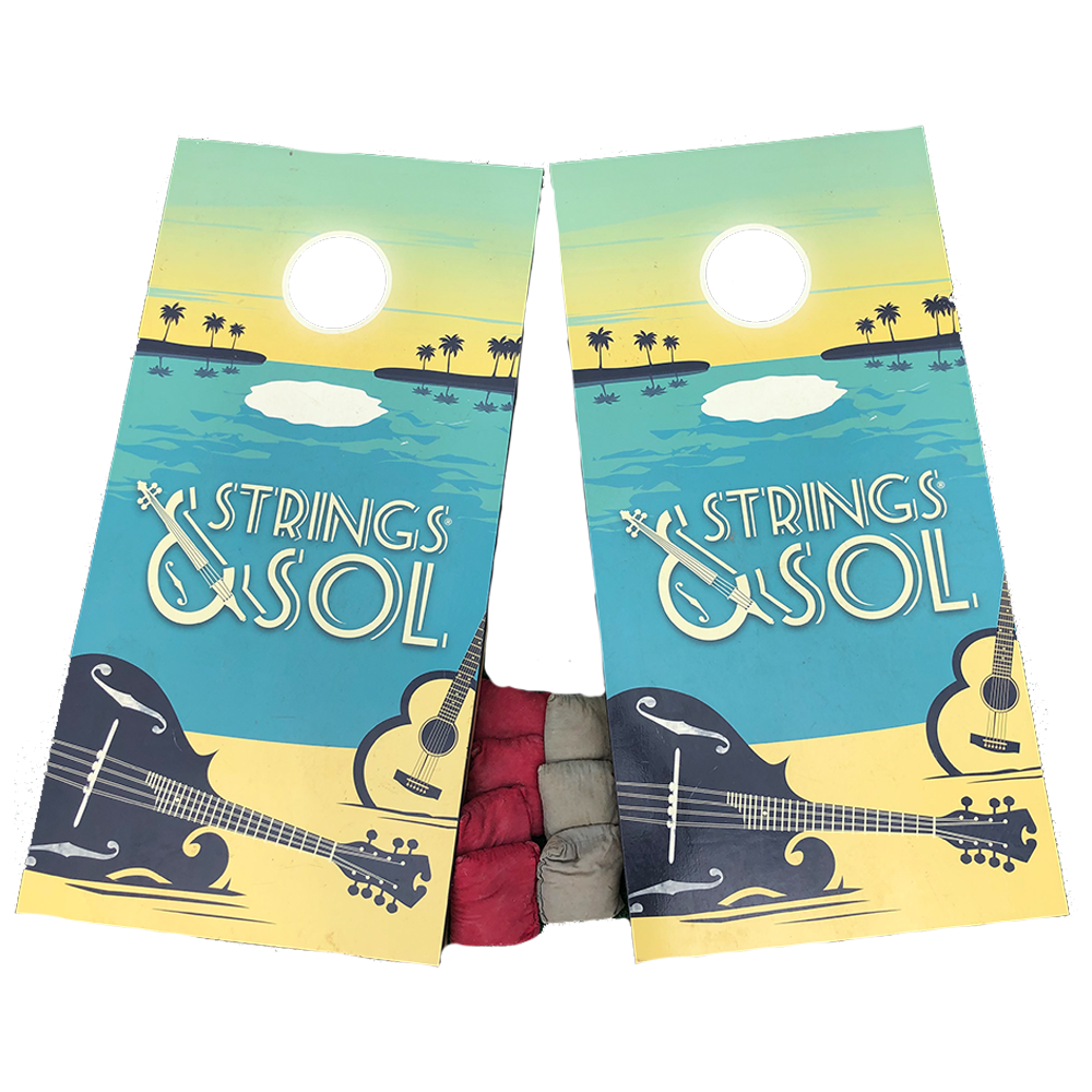 Strings & Sol 2014 Cornhole Boards (Includes Shipping)